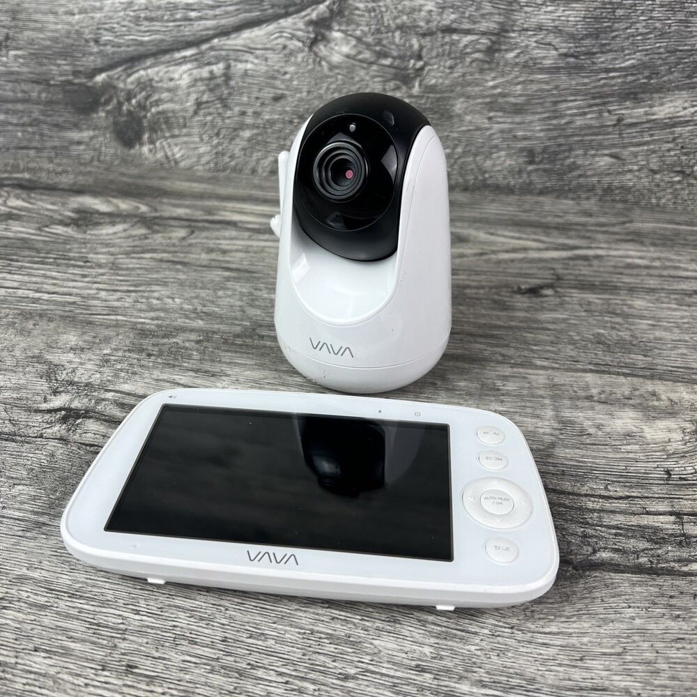 VAVA VA-IH006 720P 5" Video Baby Monitor Camera Night Vision Tested NO ADAPTERS